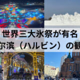 【中国旅行】哈尔滨（ハルビン）の観光（世界三大氷祭り)